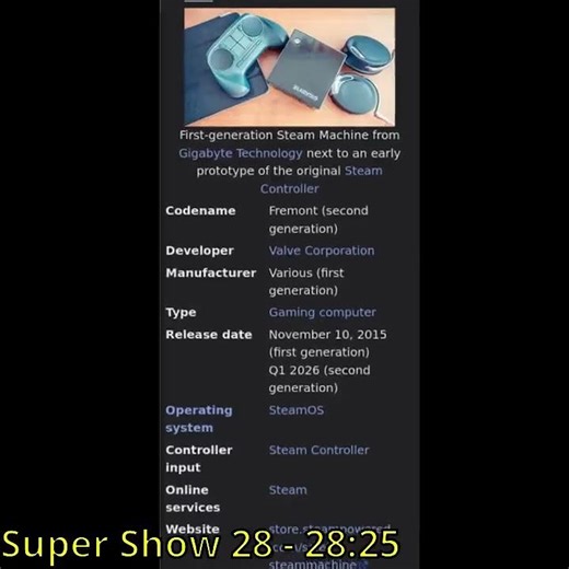 CUPodcast - Pat the NES Punk vs. Steam Machines (a.k.a. Pat Contri vs. Linux)