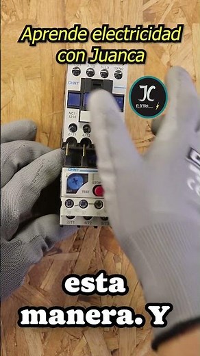 Como funciona un Relé Térmico #electricidadindustrial #electricidadbasica