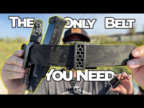 Kore Essentials EDC belt - The Best Gun Belt