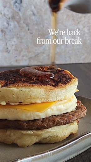 ☀️⬇️ We're back from our break! Our hours are different this week before returning to our normal hours next week: 📍Both Locations: WEDNESDAY 12/31 -7am - 3pm THURSDAY 1/1 - CLOSED **Pictured in video is our Definitely Not A McGriddle, available ONLY at our Craft on Scenic location!*** | Craft Gourmet Bakery & Commissary