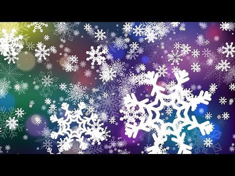 Cozy Snowflakes Loop: 1 Hour of Winter Animation with No Music - Calming Screensaver