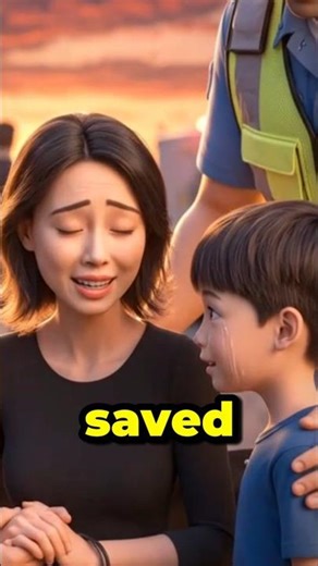 8 year old boy saved his mom after calling for help #shorts #heartwarming #hearttouching