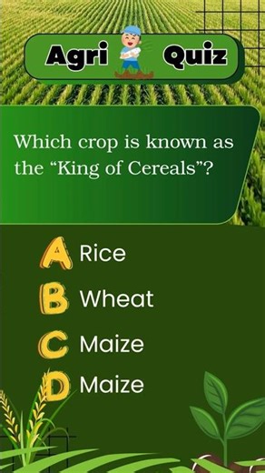 Can YOU Guess These Crop?🌱#agriculture #crop #quiz