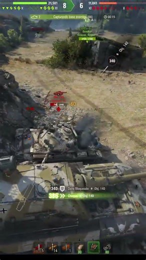 ☠️ Rebotó todo y pagó caro | Jg.Pz. E100 vs Obj.140 | #shinigami_gumi en #Twitch