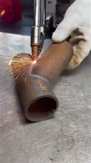 3000W Laser Welding Steel Cylinder Surface – Strong Output#weldinglife