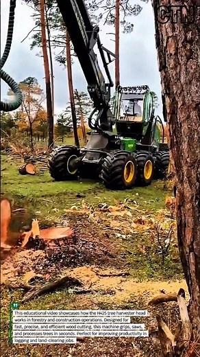 Powerful H425 Tree Harvester Head – Precision Cutting Machine