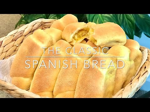 How to make SPANISH BREAD! The SECRET to a SOFT Spanish Bread