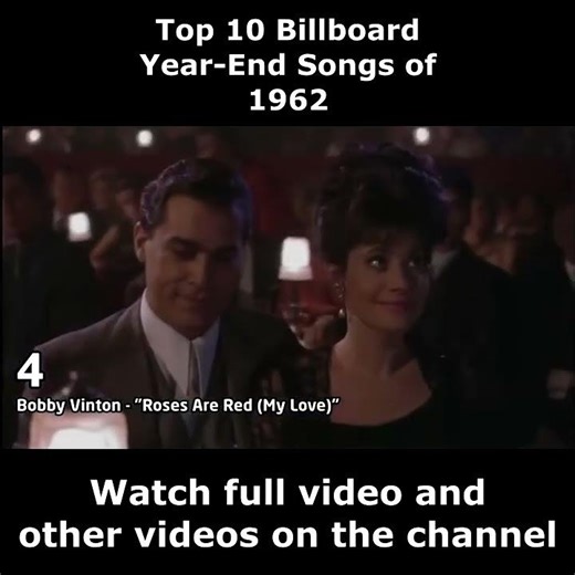 Top 10 Billboard Year-End Songs of 1962