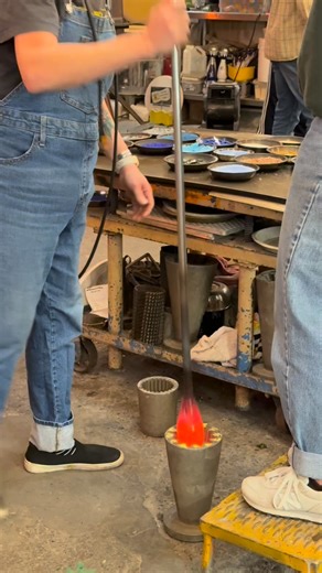 Ohio City date night First stop @leburger4304_cle 📍2407 Lorain Ave, Cleveland, OH 44113. Tasty burgers and the BEST fries I’ve ever had! Next we walked across the street to @pins.cle 📍 1880 W 25th St, Cleveland, OH 44113 Arcade games on the first level are free! We played some free games then we headed downstairs to play Duck Pin Bowling. Then we went across to @mitchellsicecream 📍 1867 West 25th Street grabbed some dessert and watched some ice cream being made. And we ended our now by stoppi