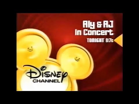 Disney Channel — "Aly & AJ in Concert" promo (2005)