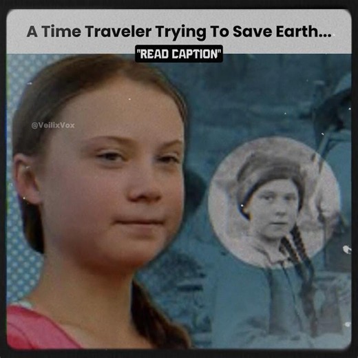 A Time Traveler Trying To Save Earth