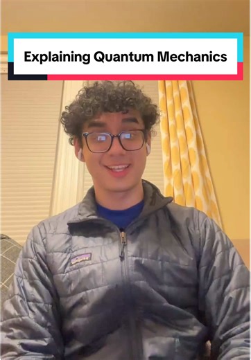 Explaining Quantum Mechanics in Physics 😁 #physics #stem #quantum #quantummechanics #studytips