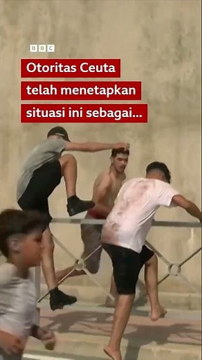 Puluhan ribu orang tembus perbatasan Spanyol - BBC News Indonesia