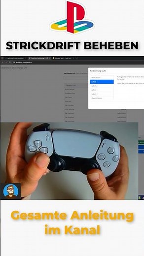 Playstation STICK DRIFT beheben - PS5 Controller einfach reparieren