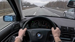 【4K纯享】1997 宝马 BMW5 E39 第一视角驾驶 POV