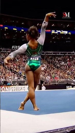 Gymnastics world women 🔥Simone Biles floor routine #floor #gymnasticshorts