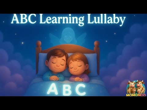 Soft Singing ABC Learning Lullaby | Gentle Sleep Music For Toddlers And Kids