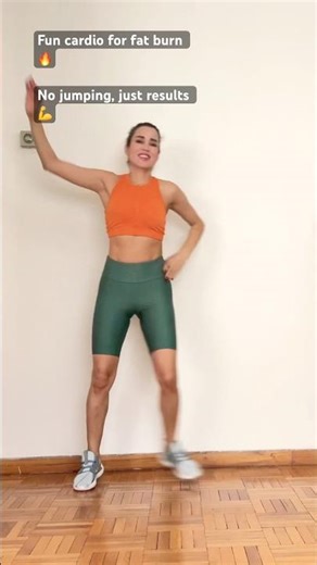 Quick Standing Cardio 🔥Burn Calories & Boost Your Mood! Full workout here 👉 30 Min Standing Cardio