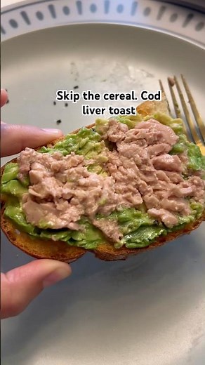 Wait… Have You Tried Cod Liver on Toast? 🤤 #codliver #breakfast