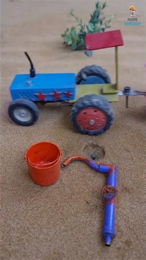 Mini tractor project mini motor waterpumpscience project video #part4 😮#shorts