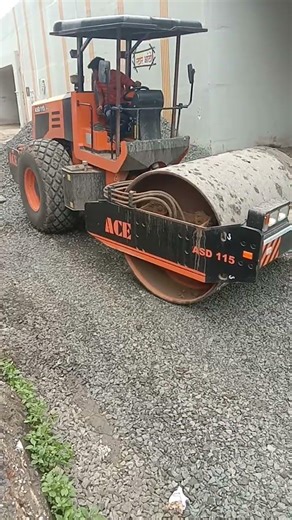 Roller Compacting GSB Layer For Approch Road.
