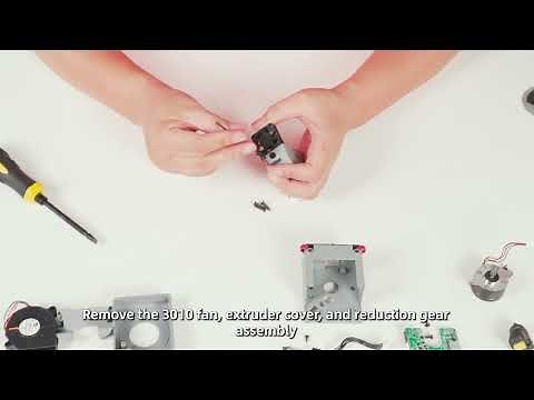 Flashforge Adventurer 5M Pro：Disassemble and Install the Extruder