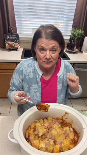 🎉 NEW Crockpot Chili Dog Casserole. recipe 👇 | The Lazy K Kitchen