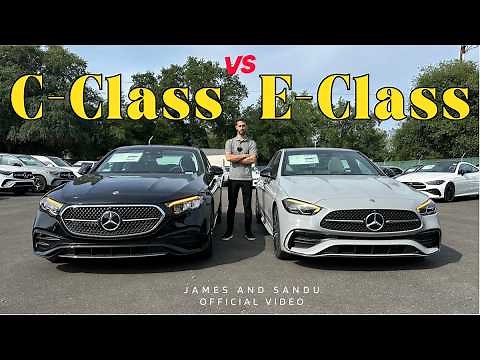 2025 Mercedes C-Class vs E-Class. C300 vs E350