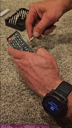 how to take apart samsung tv remote. TV remote repair.