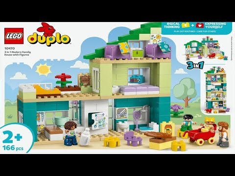 LEGO Instructions - Duplo - 10470 - Modern Family House with Figures (All Books)