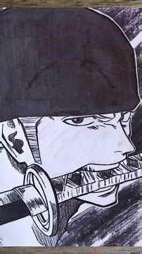 Dibujando a Zoro... #roronoazoro #zoroluffy #zoroonepiece #onepiece #anime #drawing #art #dibujo