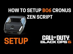 How to SETUP Cronus Zen BO6 Script