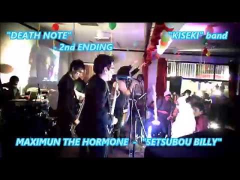 Death Note - Ending 2 - ZETSUBOU BILLY live 2017