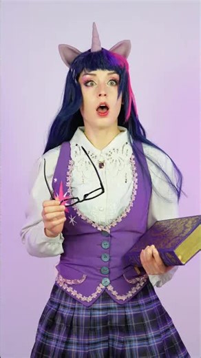 And that technically counted as a question 😌☝️ - Twilight Sparkle cosplay 💜✨