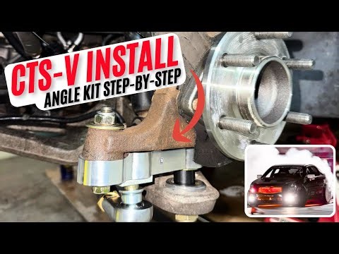 CTS-V Drift Angle Kit Install (04-07) — Complete Step-By-Step