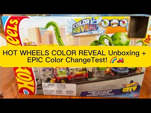 Hot Wheels Color Reveal Experience! 🌈🔥 Color Change Test & Pure FUN #HotWheels #colorreveal