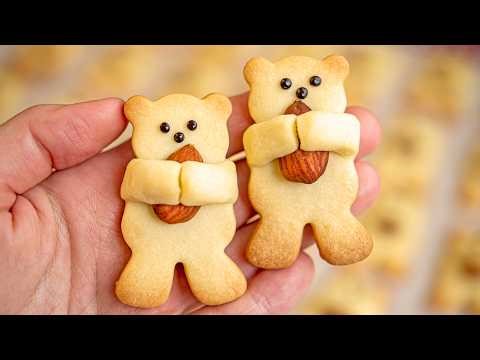 Bear Cookies That Look Too Cute to Eat! 🧸