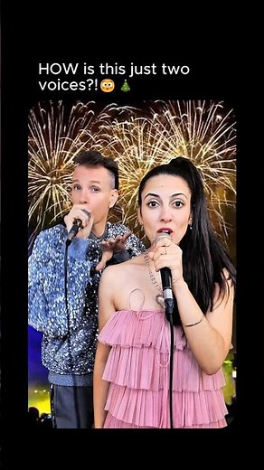 Beatboxing and Singing Xmas songs #acappella #duet