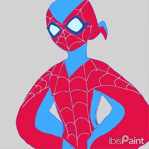 SPIDERMAN OC! #Art #artist #speedpaint #oc #originalcharacter #Spiderman #drawing #digitalart