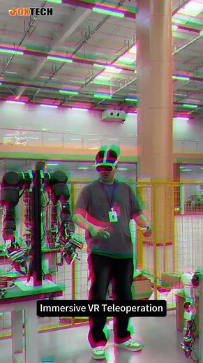 Agility A2 Dual-Arm Robot in VR | Immersive Teleoperation for Embodied AI Research