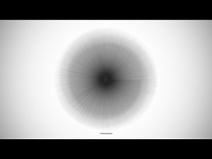 DRAWING CIRCLES 03 - A Line Does Not Turn Eye | Processing art (Generative art, Creative coding)