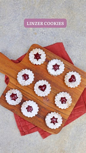 78K views · 444 reactions | BISCOTTI LINZER INGREDIENTI (x32...