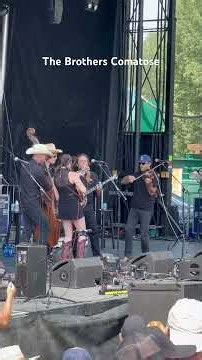 The Brothers Comatose at Grand Targhee Bluegrass Festival 2026 #TheBrothersComatose #bluegrassband