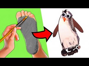 32 INCREÍBLES PROYECTOS DE ARTE CON LAS HUELLAS DE LOS PIES Y MANOS PARA DISFRUTAR CON LOS NIÑOS