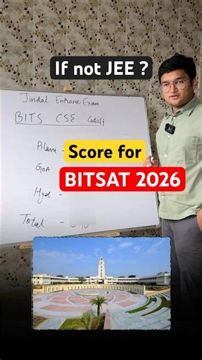💀BITSAT Cse cutoff Score #ytshorts