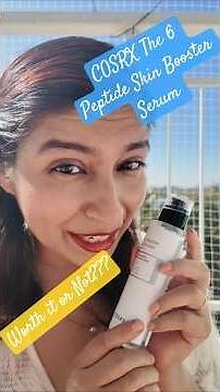COSRX The 6 Peptide Skin Booster Serum Worth it or Not???😳😳 |