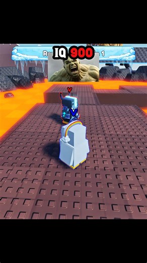 IQ -100 VS IQ -67 VS IQ 900 No knockouts in Roblox #roblox #knockout