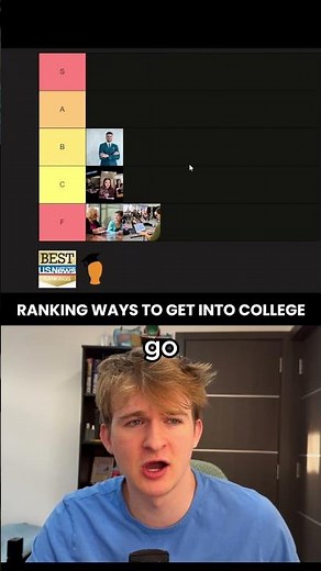Top 5 Ways to Get into College 🔒 #collegeapplication