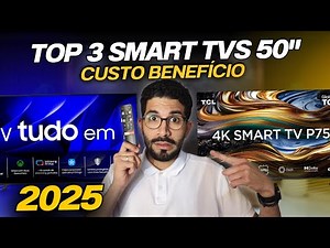 Qual é a MELHOR TV 50 Polegadas que Você Pode Comprar em 2025?