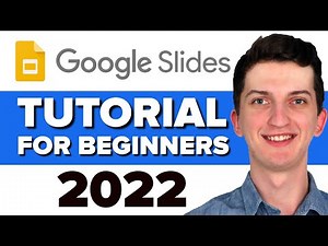 Google Slides Tutorial For Beginners 2022 - How To Use Google Slides For Presentations!